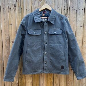 Limited edition Iron & Resin Gray waxed denim jacket